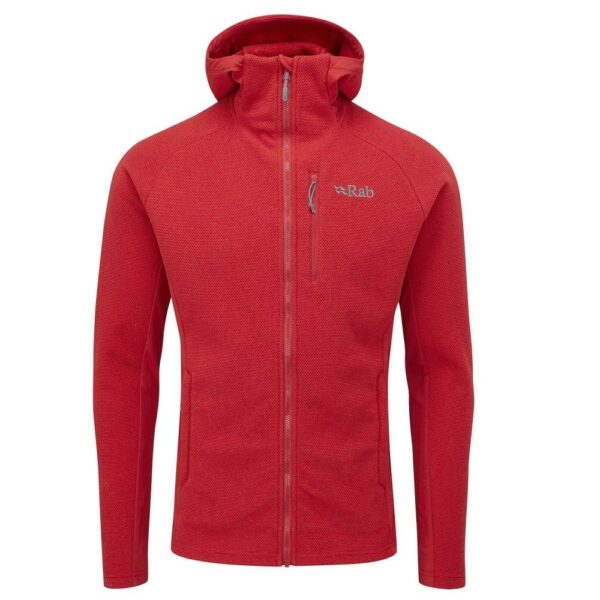 Bluza. Rab. Capacitor. Hoody. Ascent. Red. L[=]