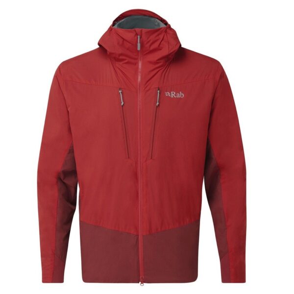 Kurtka. Rab. VR Alpine. Light. Jacket. Oxblood. Red. M[=]