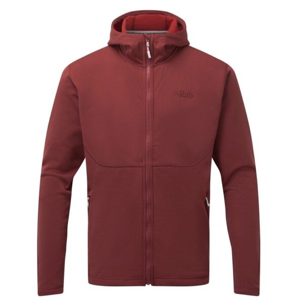 Bluza. Rab. Geon. Hoody. Oxblood. Red. L[=]