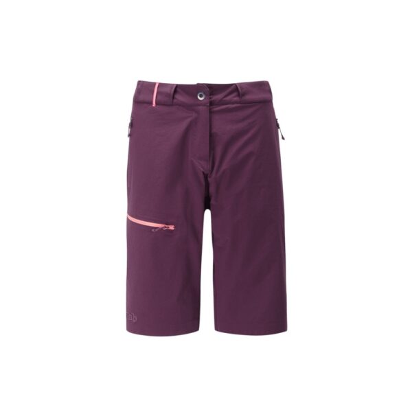 Spodenki. Rab. Raid. Shorts. Wmns. Eggplant 08