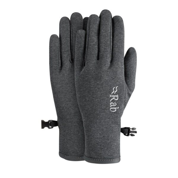 Rękawice. Rab. Geon. Gloves. Wmns. Black/Steel. Marl. M[=]