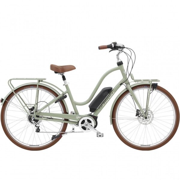 Electra. Townie. Commute. Go! 5i. EQ Step-Thru. Green. Tea. M[=]