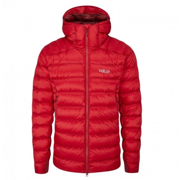 Kurtka. Rab. Electron. PRO Jacket. Ascent. Red. ASR M[=]