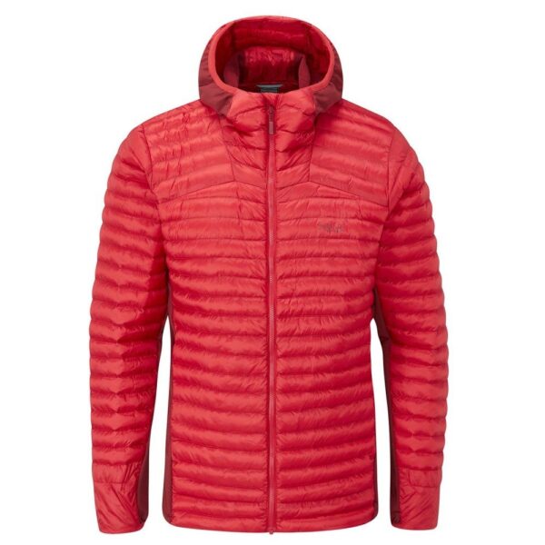 Kurtka. Rab. Cirrus. Flex 2.0 Hoody. Ascent. Red. L[=]