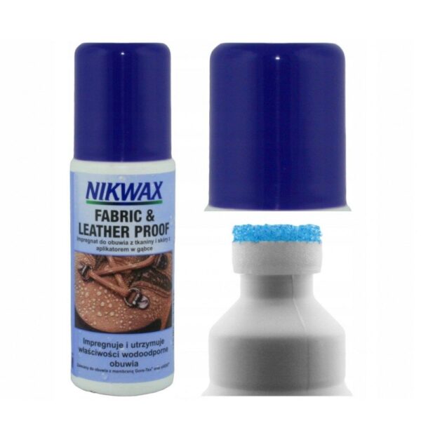 IMPREGNAT NIKWAX TKANINA/SKÓRA 125ML gąbka