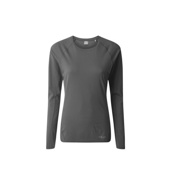 Koszulka. Rab. FORCE LS Tee wmns. Steel 12