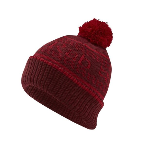 Czapka. Rab. Rock. Bobble. Oxblood. Red