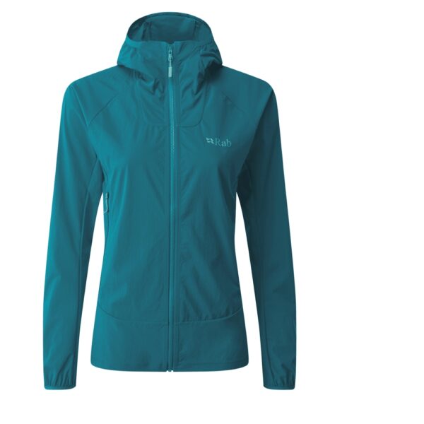 Softshell. Rab. Borealis. Jacket. Wmns. Marina. Blue 10