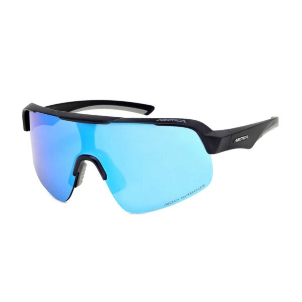 Rowerowe okulary przeciwsłoneczne sportowe z niebieską lustrzanką Arctica. S-339A