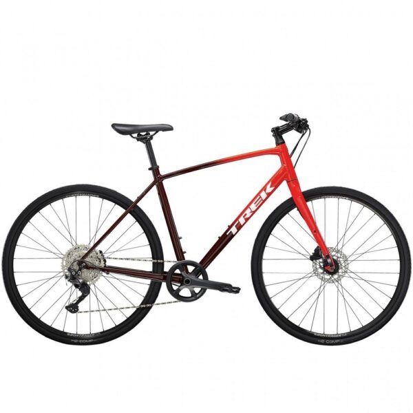 Trek. FX 3 Disc 2023 Viper. Red to. Cobra. Blood. Fade. M[=]