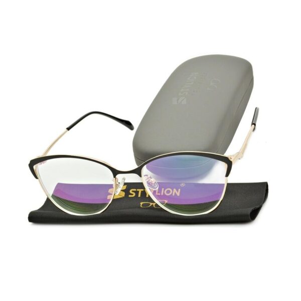 Minusy -3.00 damskie okulary korekcyjne z antyrefleksem. ST317B