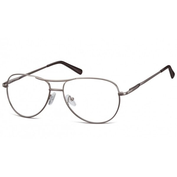 Aviator zerowki. Okulary oprawki metalowe korekcyjne 699