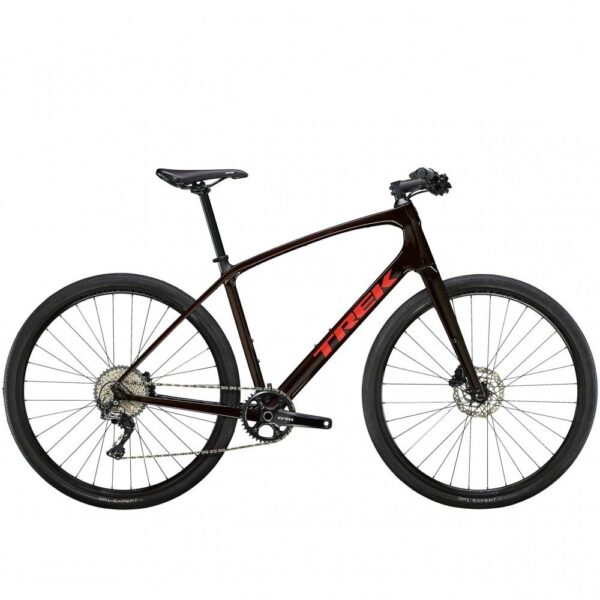 Trek. FX Sport 5 2024 Red. Carbon. Smoke. XS