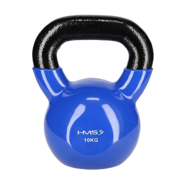 Hantla winylowa żeliwna kettlebell 10 kg - HMS