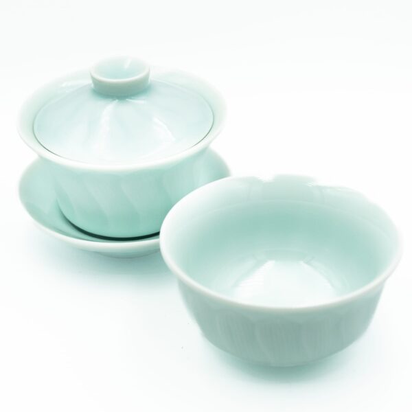 Zestaw Celadon Gaiwan + Czarka