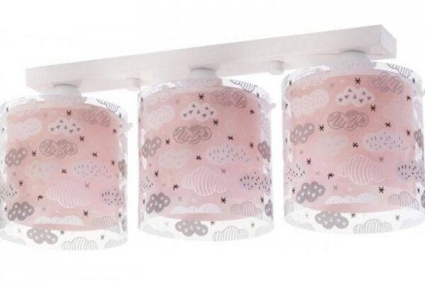 Lampa sufitowa Chmurki Dalber listwa Clouds pink