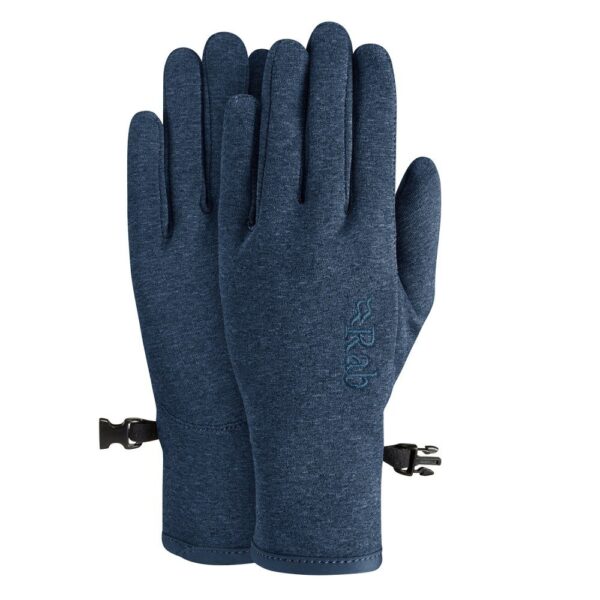 Rękawice Rab Geon Gloves Wmns Black/Steel Marl M