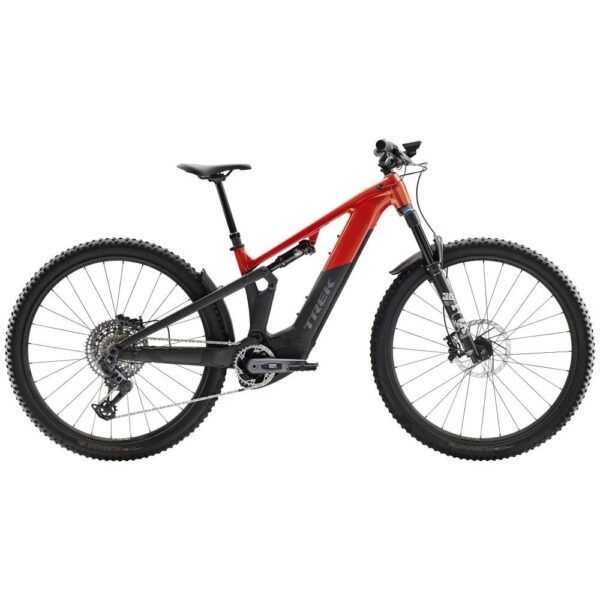 Trek Powerfly FS Plus 8 Gen 4 2025 Gloss Lava/Matte Dark Web L