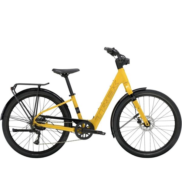 Trek Verve Plus 1 Lowstep LT 2025 Satin Baja Yellow M