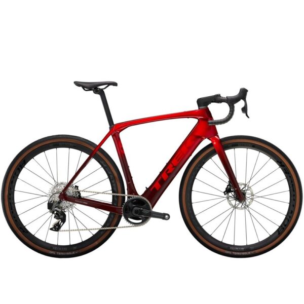 Trek Domane Plus SLR 6 AXS 2024 Red Carbon Smoke 52cm