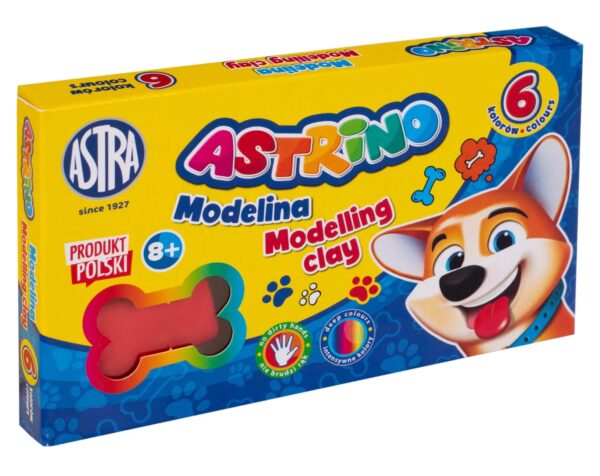 Modelina 6 kolorów Astrino