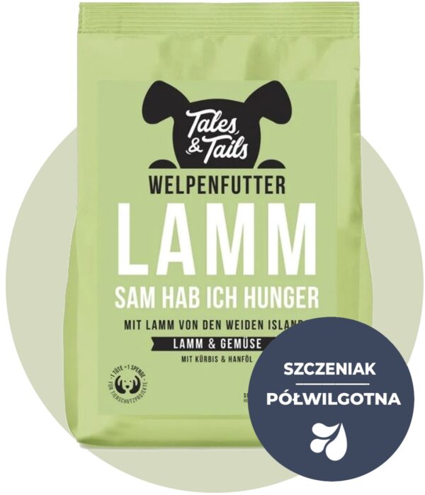 Sucha karma półwilgotna - JAGNIĘCINA DLA SZCZENIĄT SOFT Opakowanie 4 kg