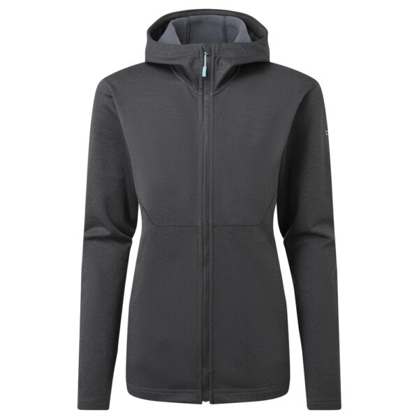 Bluza Rab Geon Hoody Wmns Black/Steel Marl 10