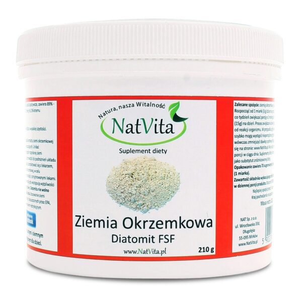 Ziemia Okrzemkowa Diatomit FSF 210g