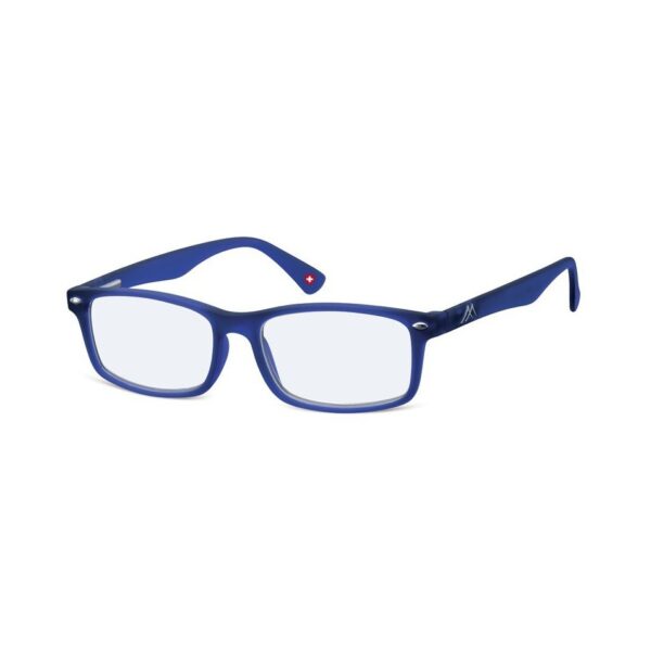 Okulary z filtrem niebieskim do czytania i komputera moc: +3.50 granatowe BLFBOX83C