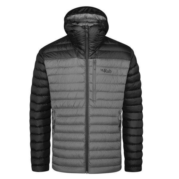 Kurtka Rab Microlight Alpine Black/Graphene L