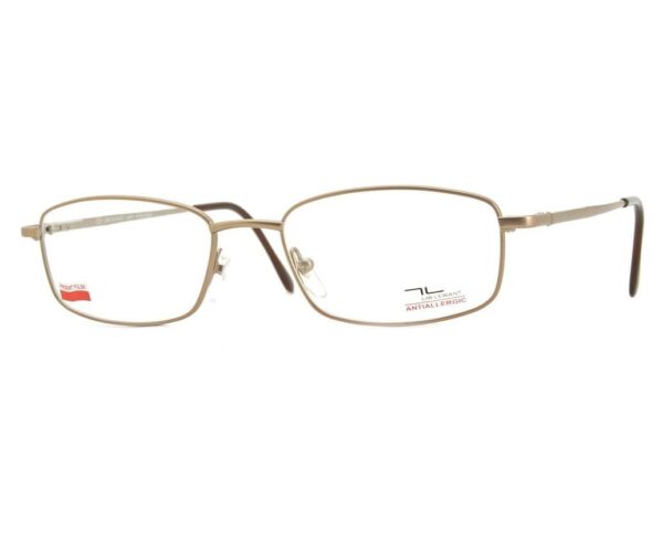 Szerokie męskie okulary oprawki korekcyjne antyalergiczne LIW LEWANT 906-46