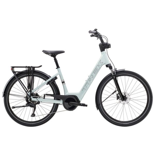 Trek Verve Plus 2 z niskim przekrokiem 2025 Plasma Grey Pearl S