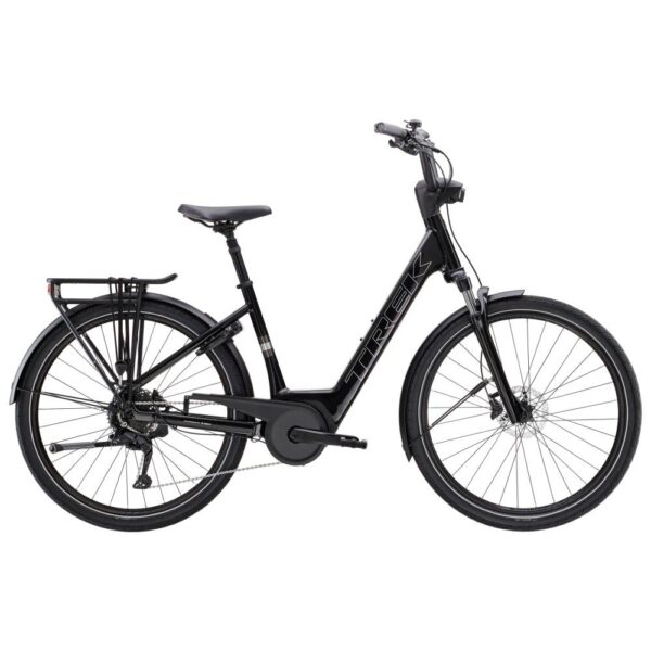 Trek Verve Plus 2 z niskim przekrokiem 2025 Matte Trek Black M