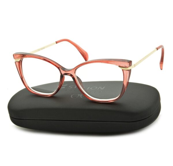 Damskie Okulary do Czytania moc: +1 Kocie Oczy ST314