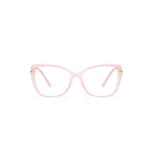 Okulary ochronne do pracy przy komputerze damskie z filtrem BLUE Light zerówki 2549-3