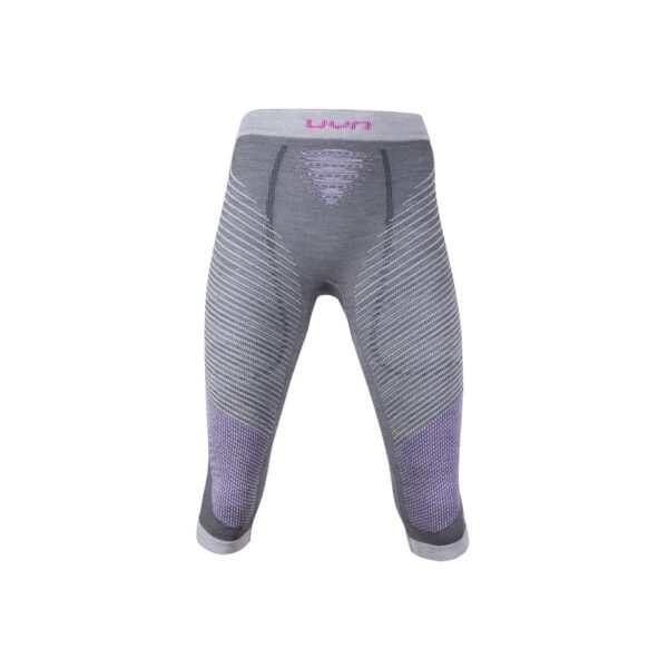 Spodnie termoaktywne UYN Fusyon Merino Woman Underwear Pants Medium Anthracite/Purple/Pink L/XL