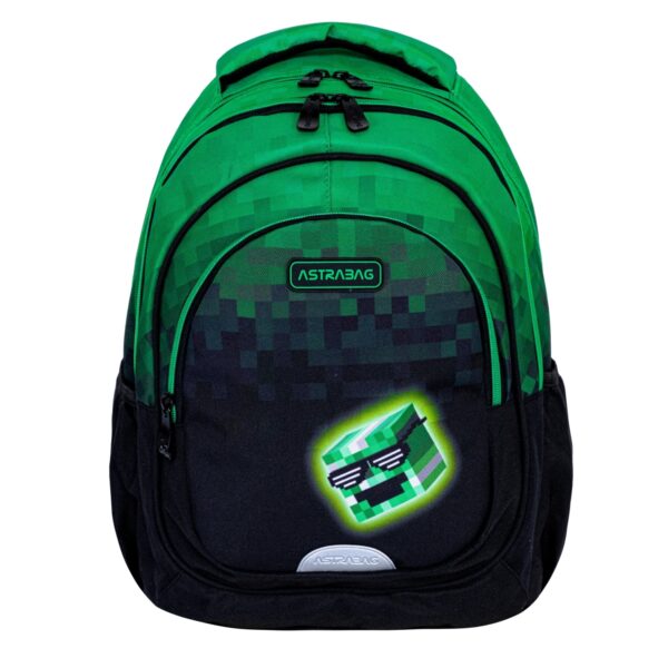 Plecak zielony pixel hero AB330 Astrabag