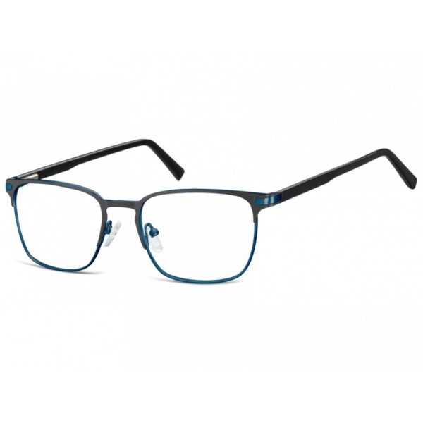 Okulary oprawki optyczne korekcyjne Sunoptic 917G niebiesko-czarne
