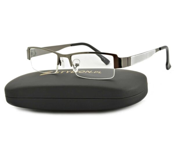 Minusy Okulary korekcyjne metalowo-żyłkowe ST309 moc: -1