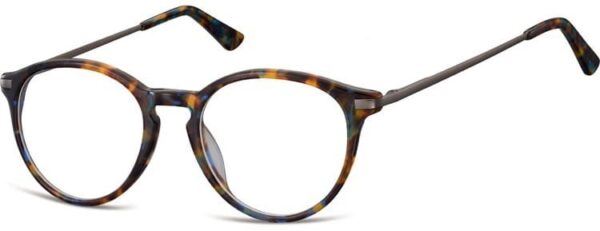 Okrągłe okulary oprawki zerowki korekcyjne Sunoptic AC50H
