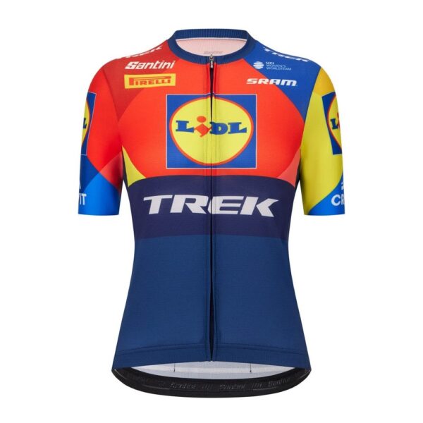 Damska koszulka Santini Lidl-Trek replika