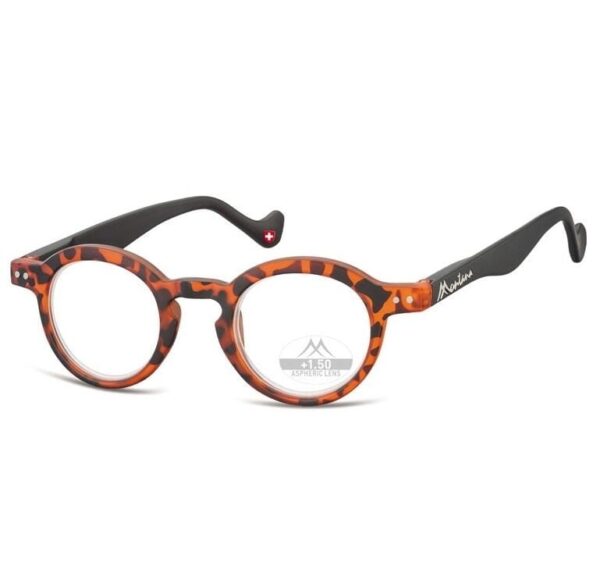 Asferyczne Okulary Lenonki do Czytania moc: +3.00 Plusy Montana MR69A