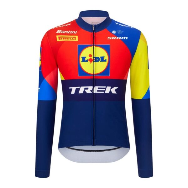 Koszulka termiczna Santini Lidl-Trek Team Replica LS Race