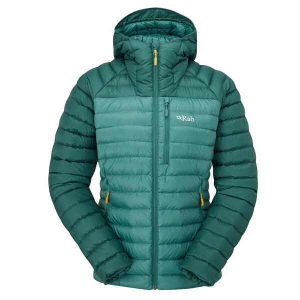 Kurtka Rab Microlight Alpine Lady Green Slate/Eucalyptus 08