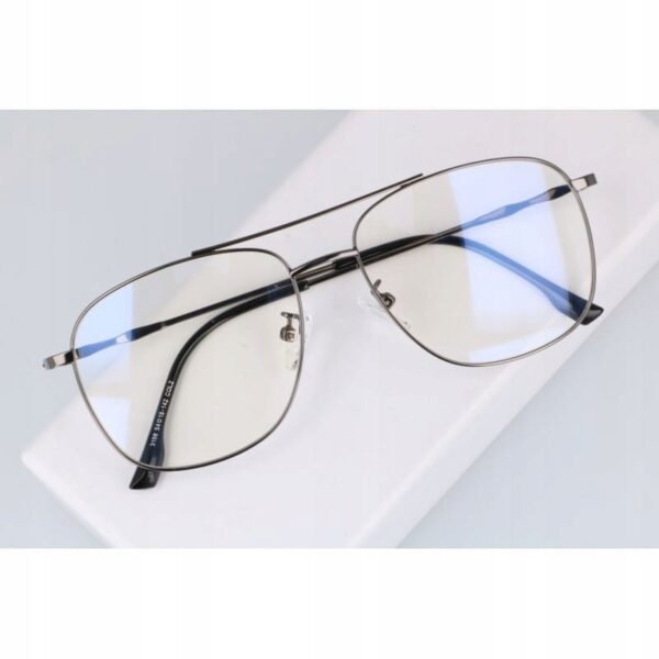Okulary komputerowe ochronne zerówki filtr Blue Light 2547-5