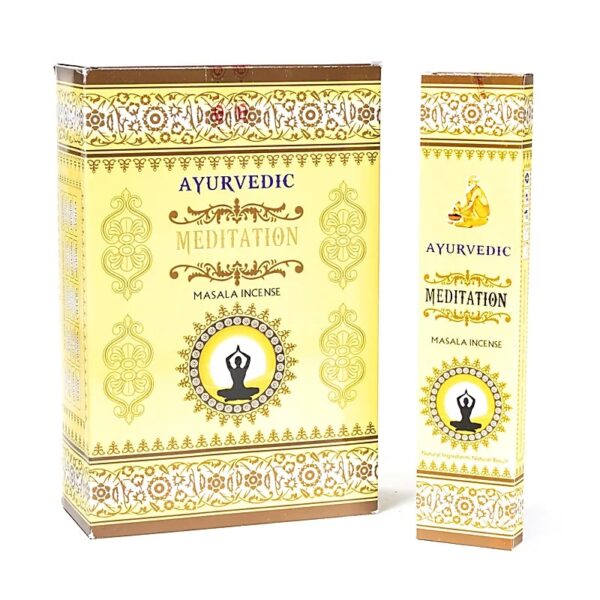 Kadzidełka AYURVEDIC Meditation (medytacja)- 15g