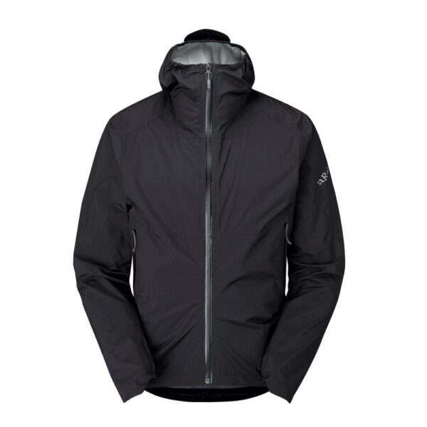 Kurtka rowerowa Rab Cinder Downpour Jacket Black1 S