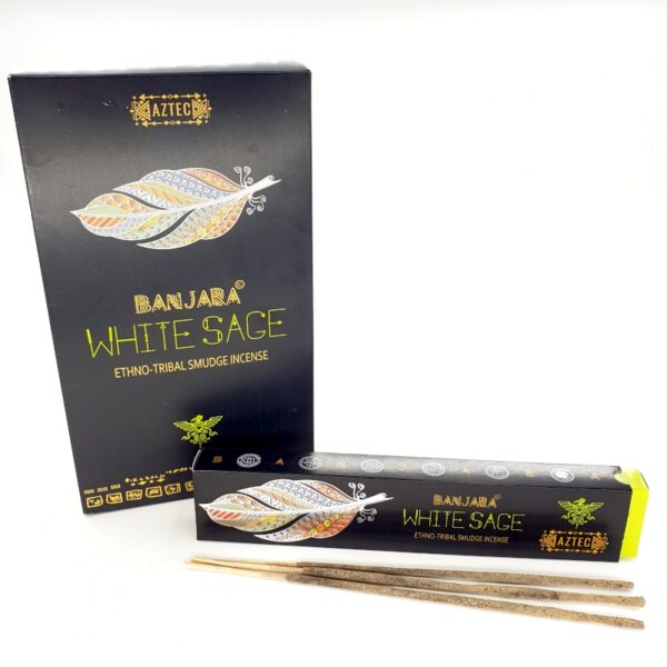 Kadzidełka BANJARA White Sage (biała szałwia) - 15g