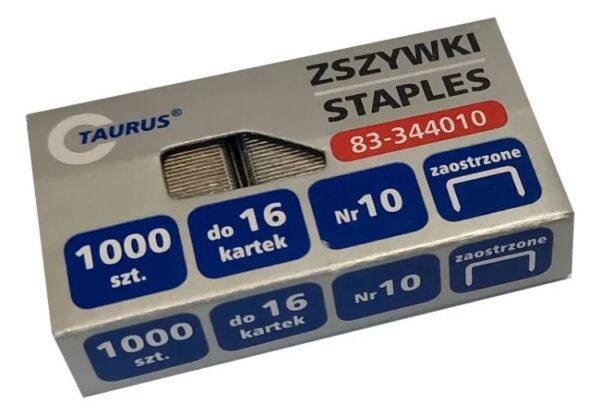 Zszywki 10 mini taurus