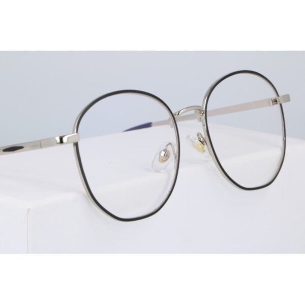 Okulary lenonki owalne z filtrem BLUE LIGHT do komputera zerówki 2538-2